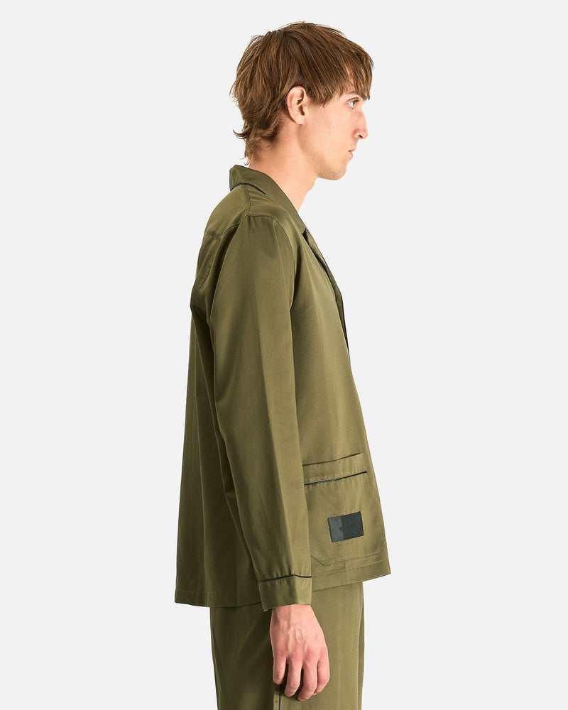 Magniberg Men's Shirts Sorbetto Shirt in Olive Green