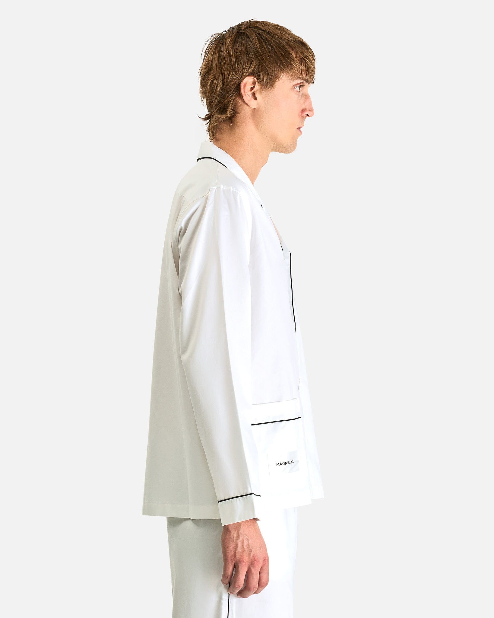 Magniberg Men's Shirts Sorbetto Shirt in White