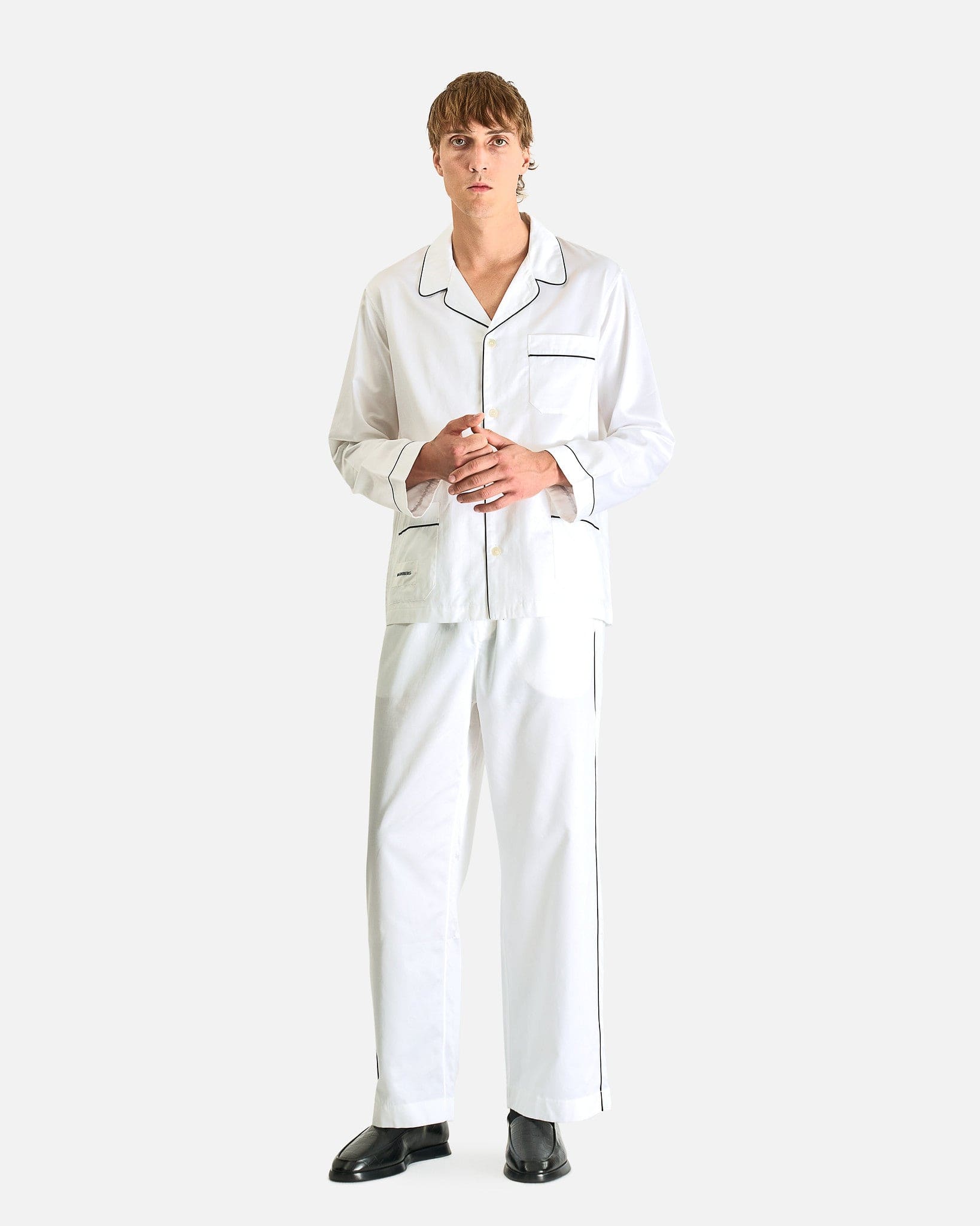 Magniberg Men's Shirts Sorbetto Shirt in White