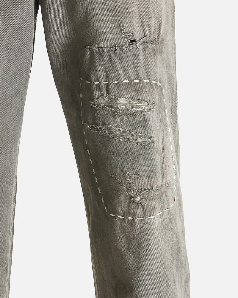 Enfants Riches Deprimes Men's Pants Soso's Repaired Trousers in Light Gray