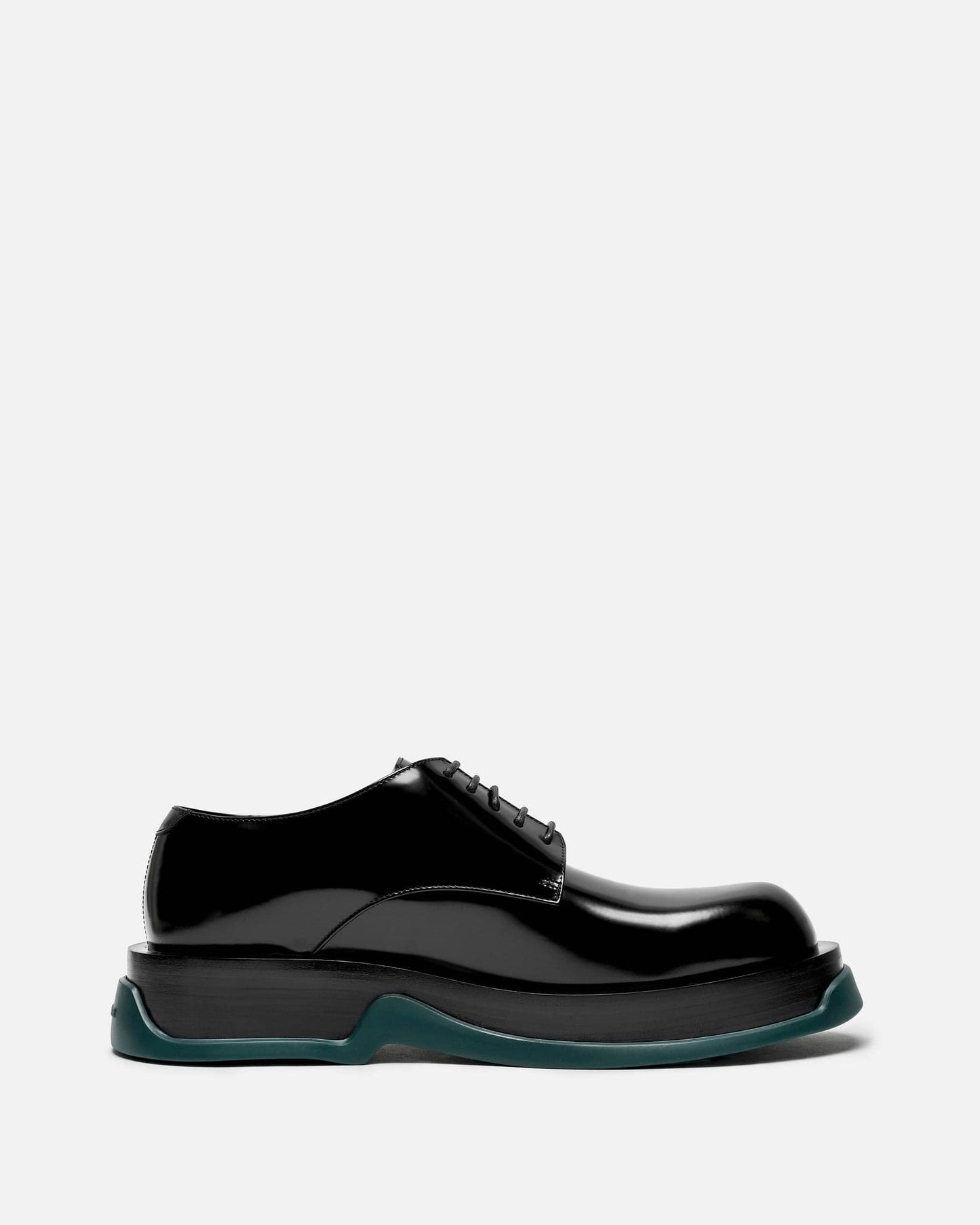 Jil Sander Men's Shoes Spazzolato Calf Leather Shoe in After Eight