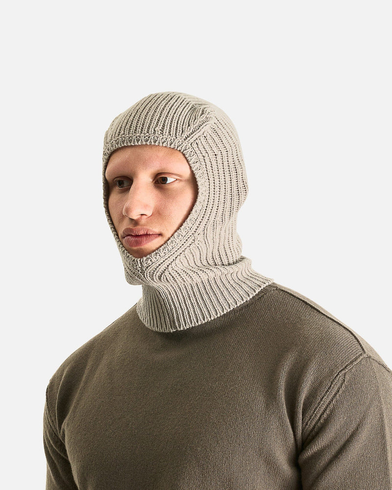 Rick Owens Men's Hats OS Sphinx Skull in Pearl