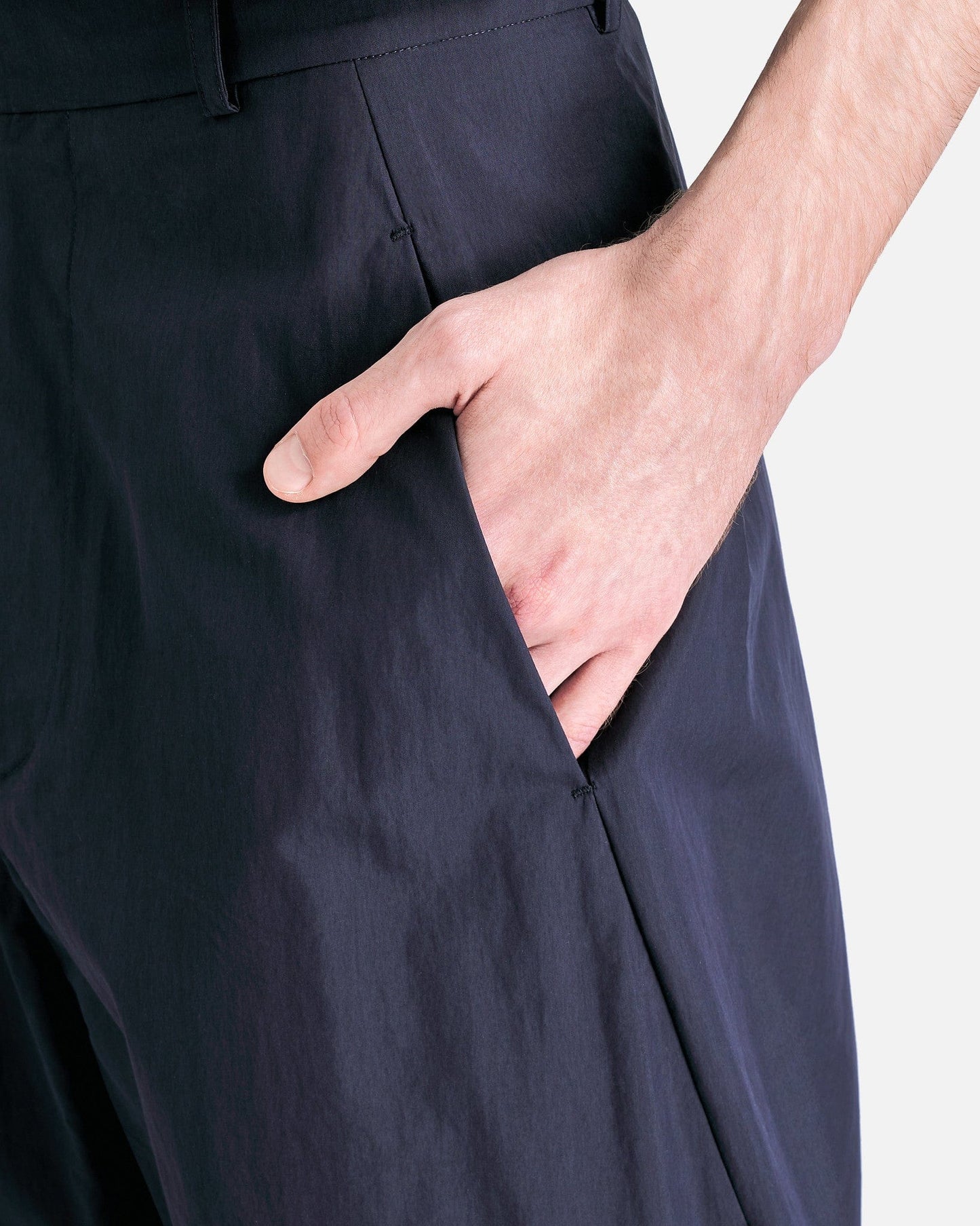 Craig Green Men's Pants Split Hem Trouser in Navy