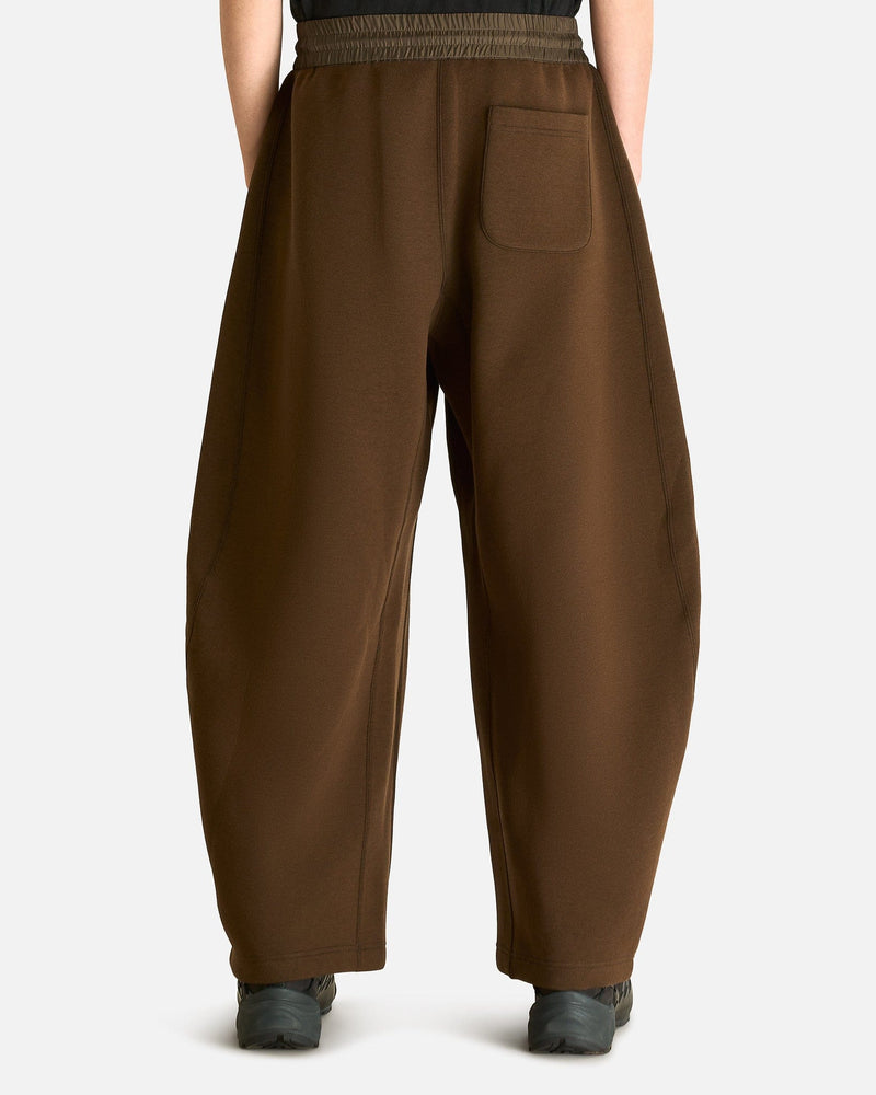 Sacai Men's Pants Sponge Sweatpants in Brown