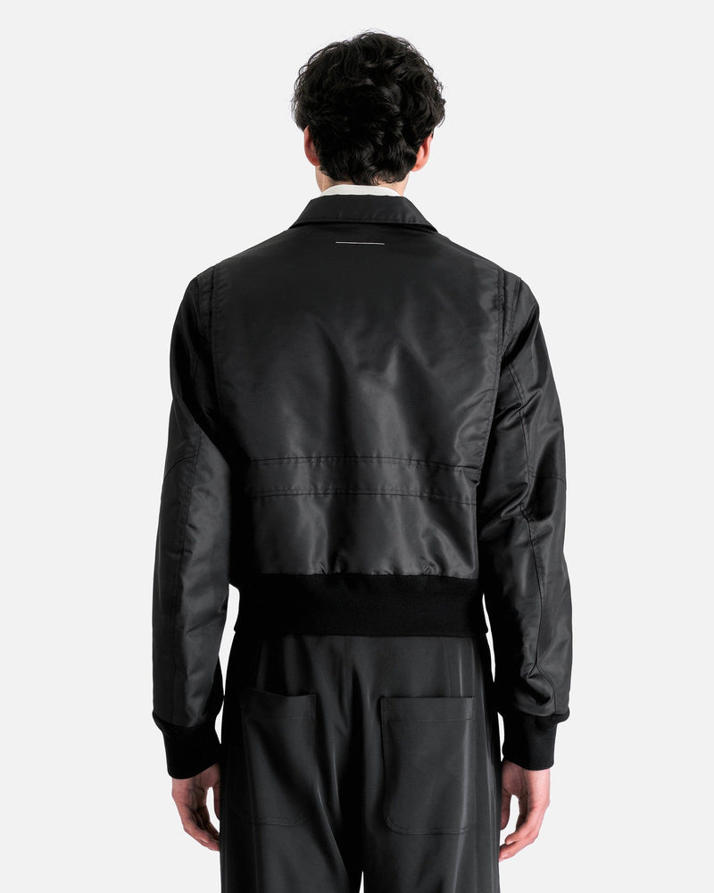 MM6 Maison Margiela Men's Jackets Sport's Jacket in Black