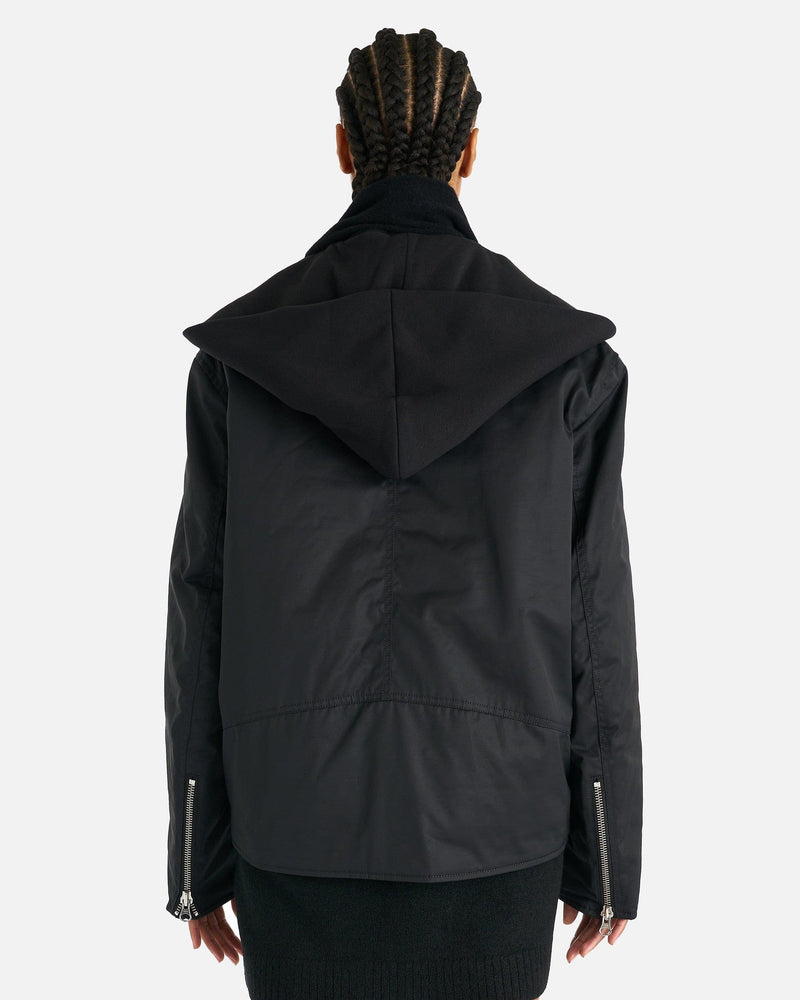 MM6 Maison Margiela Women Jackets Sports Jacket in Black