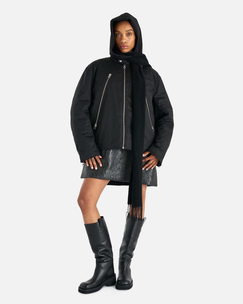 MM6 Maison Margiela Women Jackets Sports Jacket in Black