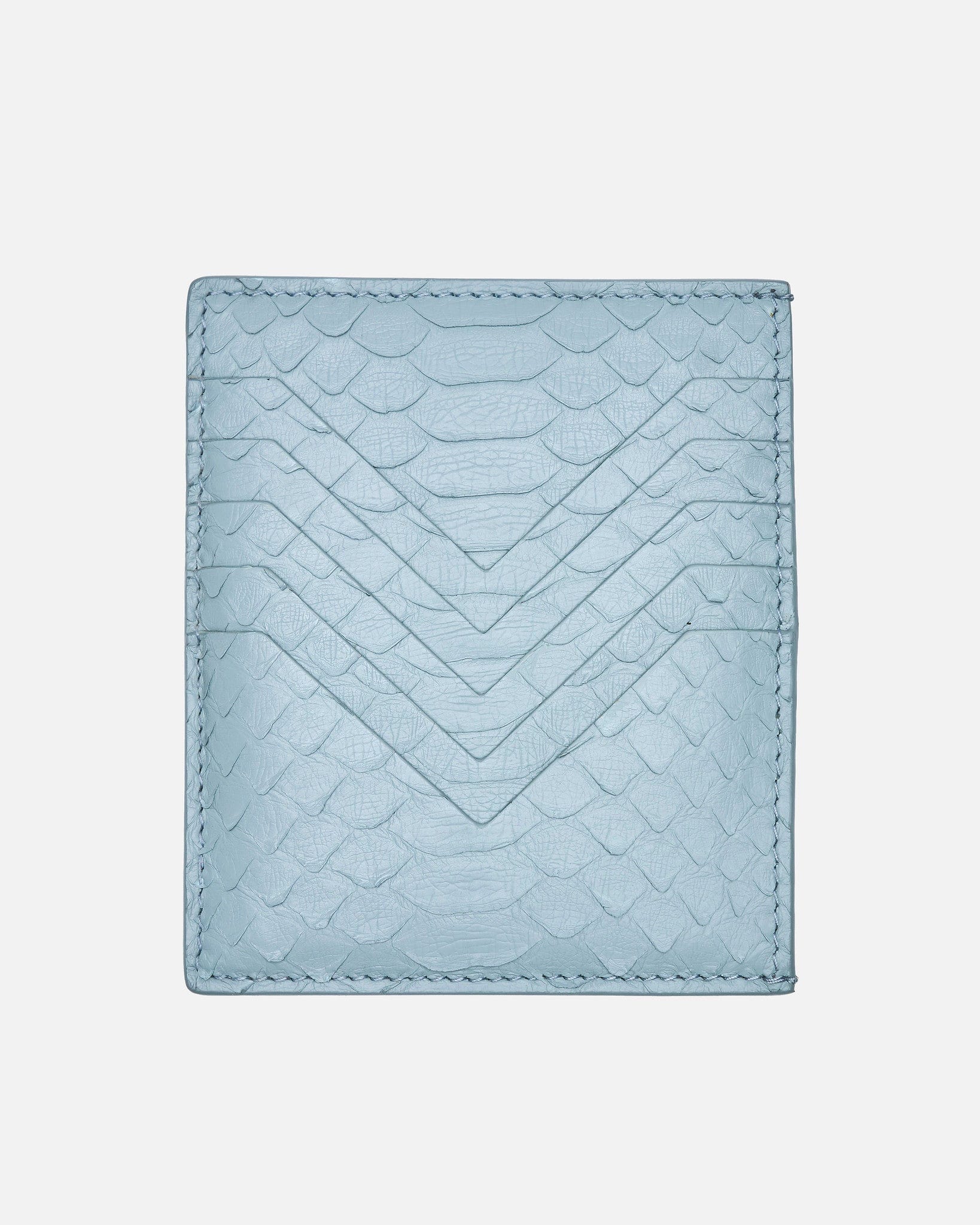 折り財布 Rick owens cardholder Square Credit Card Holder in Pale Blue – SVRN