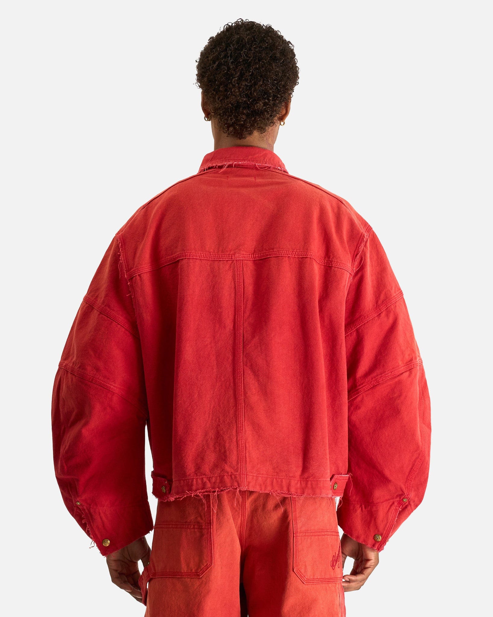 J*3様 WILLY CHAVARRIA WORK JACKET STOCKTON WORK JACKET - BLACK | Willy Chavarria