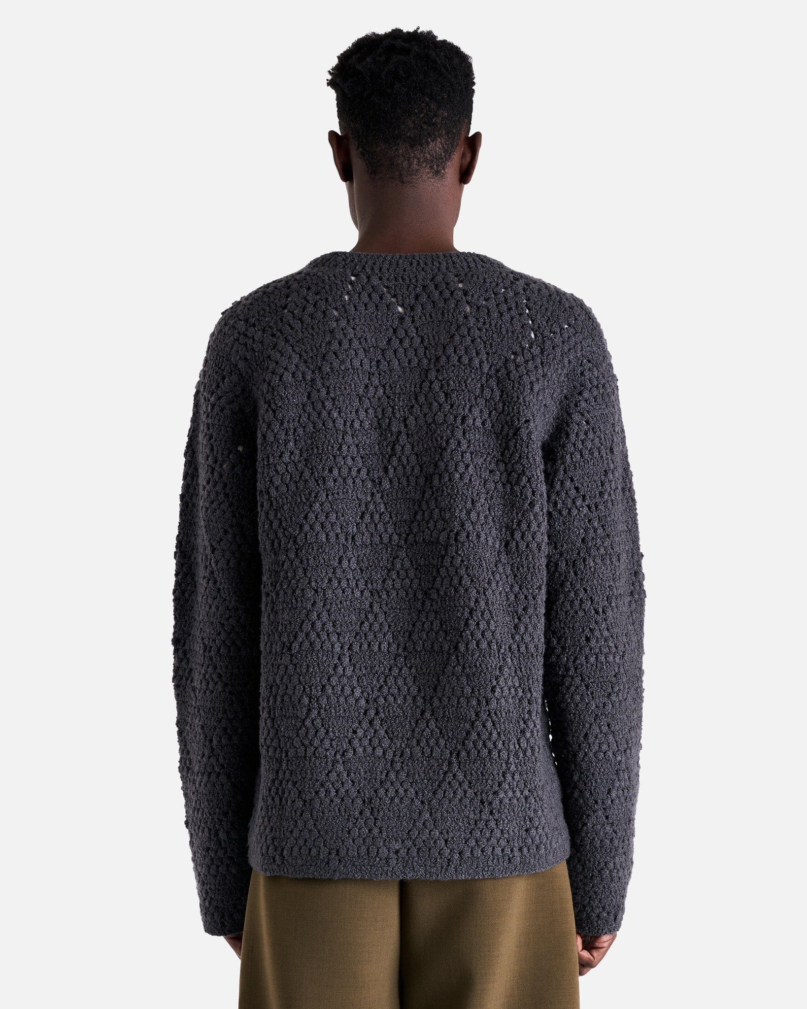 Strickland Crewneck in Magnesium Grey – SVRN