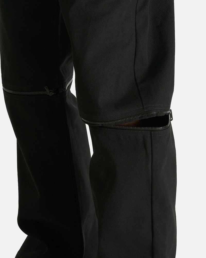 Rick Owens Men's Pants Strobe Convertible in Black