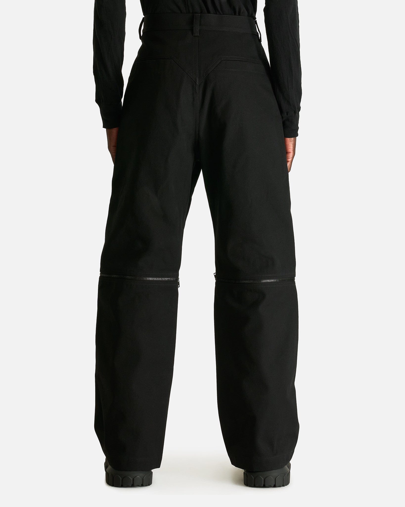 Rick Owens Men's Pants Strobe Convertible in Black