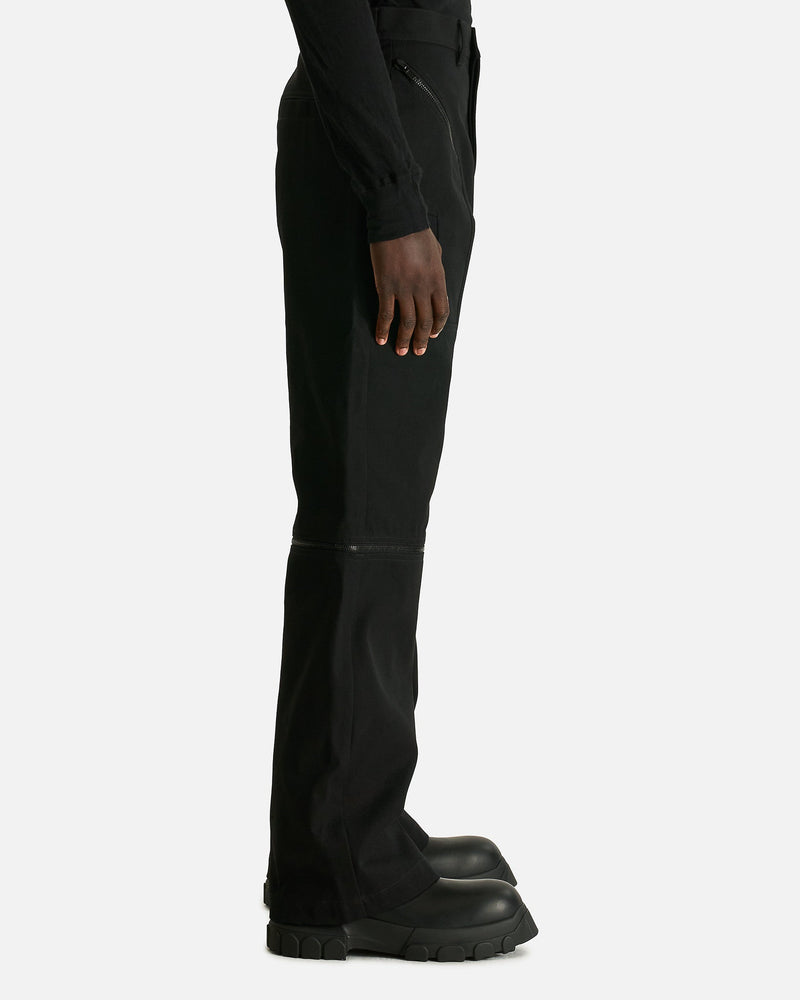 Rick Owens Men's Pants Strobe Convertible in Black