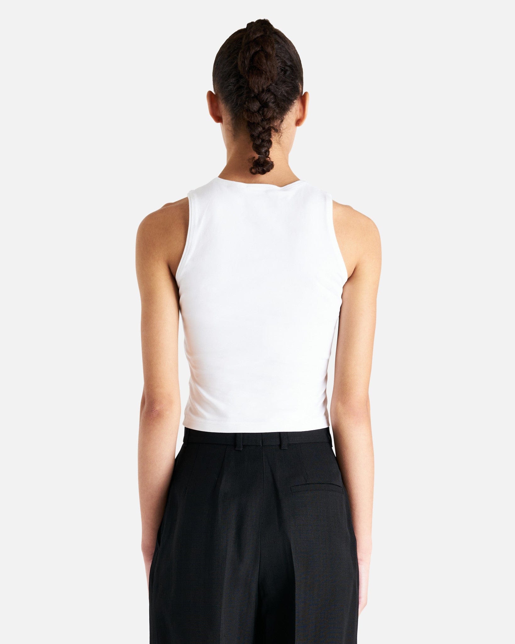 Casablanca Women Tops Studio De Musique Baby Vest in White