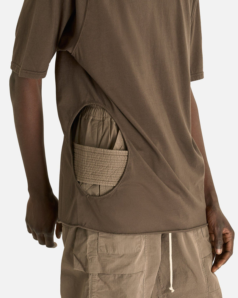 Rick Owens DRKSHDW Men's T-shirts Subhuman Jumbo SS T in Dust