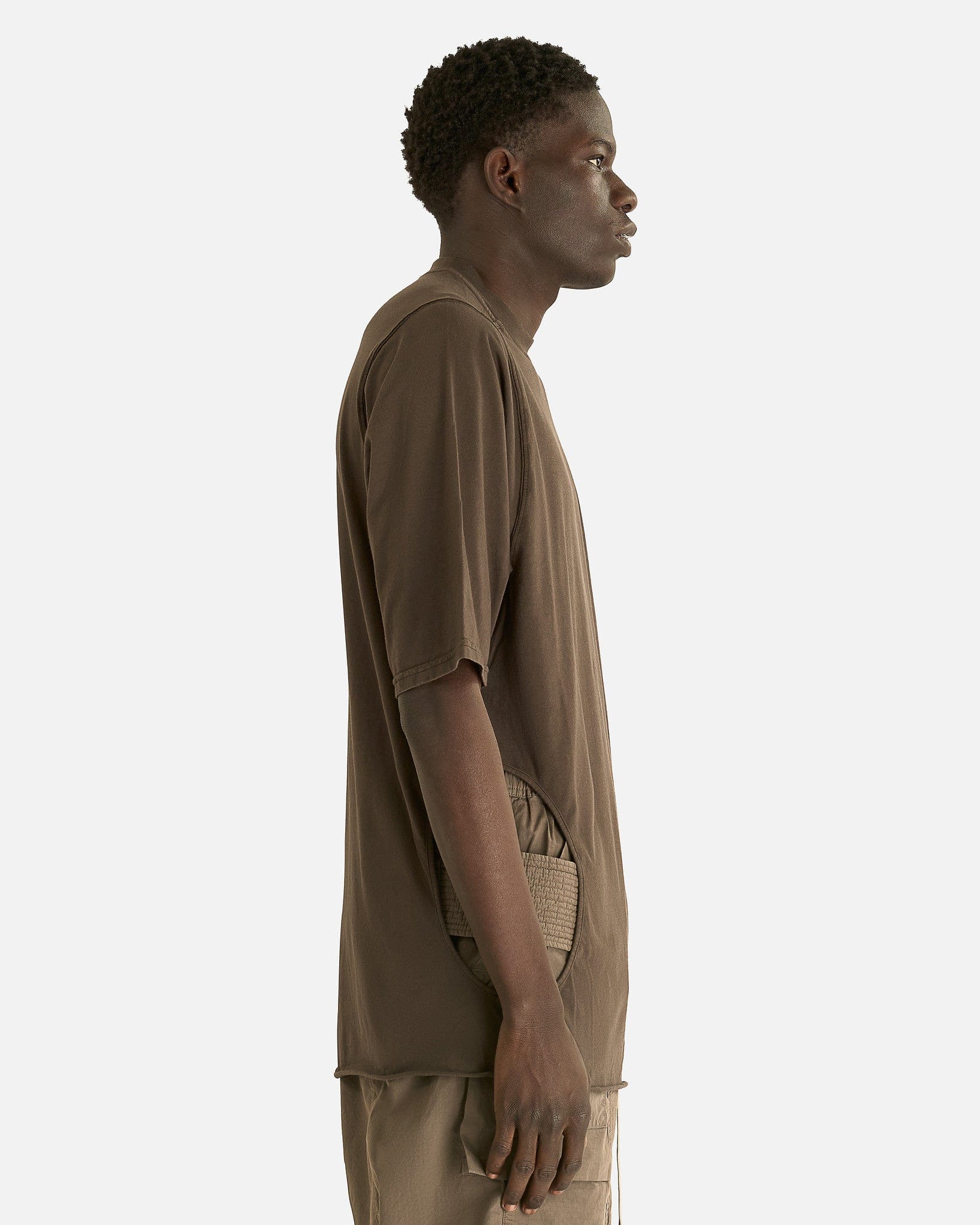 Rick Owens DRKSHDW Men's T-shirts Subhuman Jumbo SS T in Dust