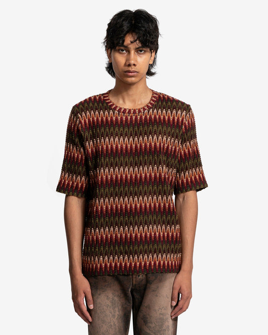 Séfr Men's T-Shirt Subzi T-Shirt in Peafowl