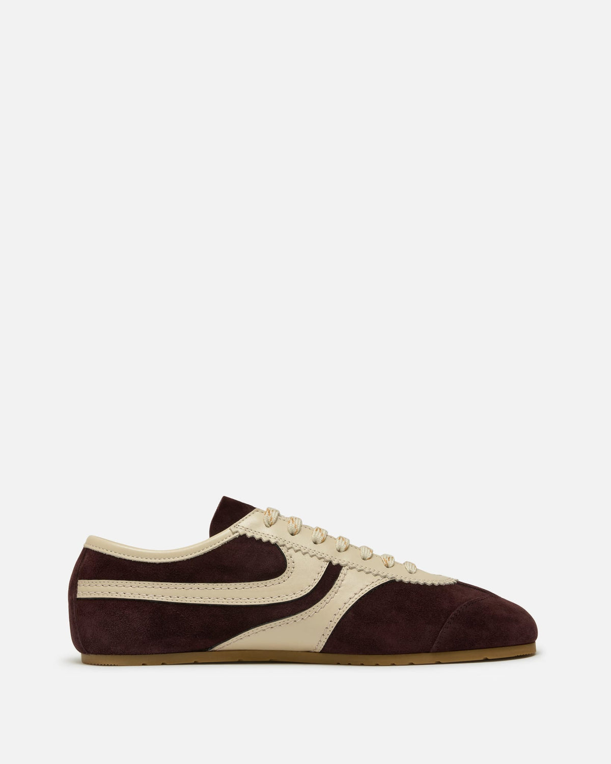 Dries Van Noten Men's Shoes Suede Sneakers in Dark Purple
