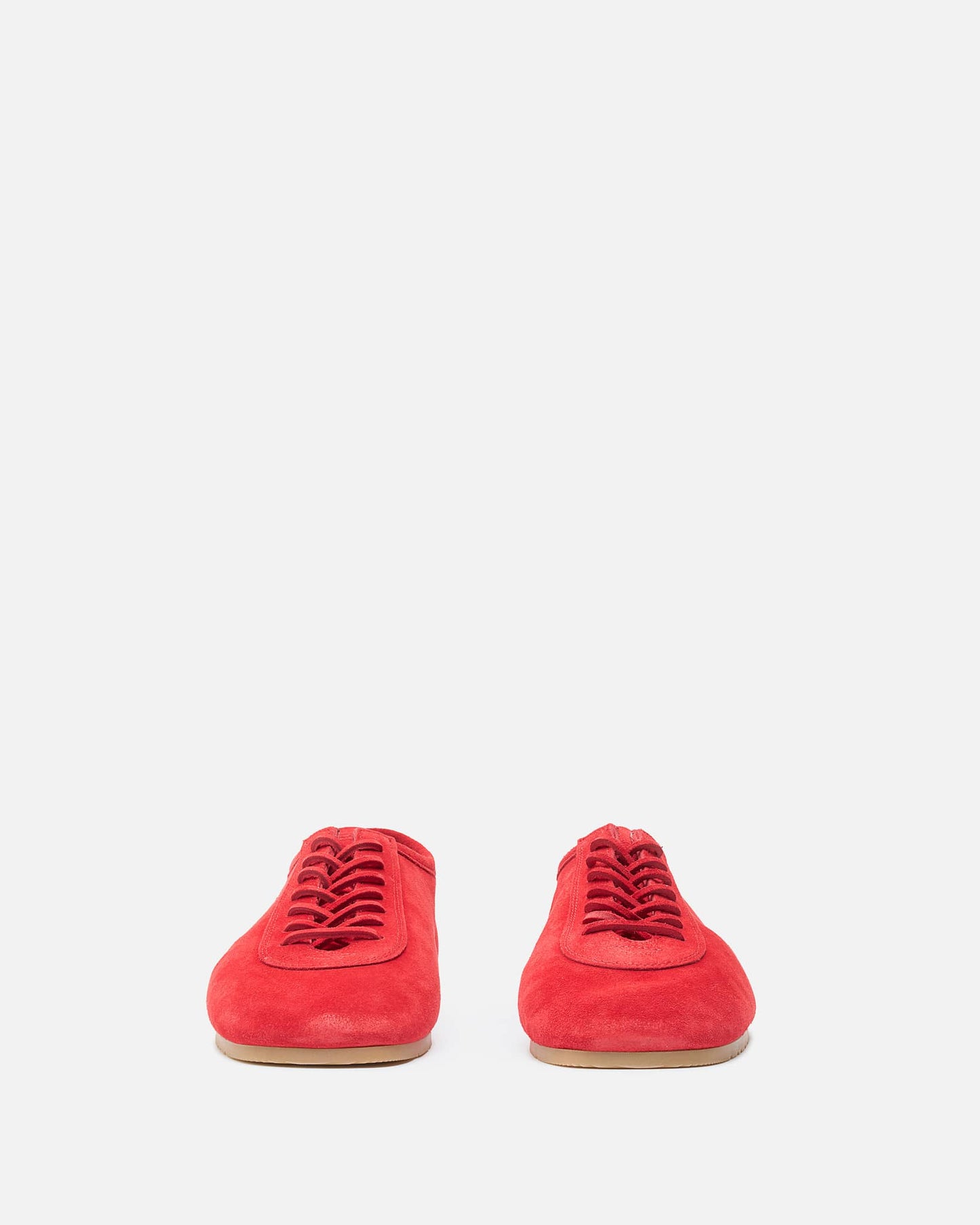 Dries Van Noten Men's Shoes Suede Sneakers in Red