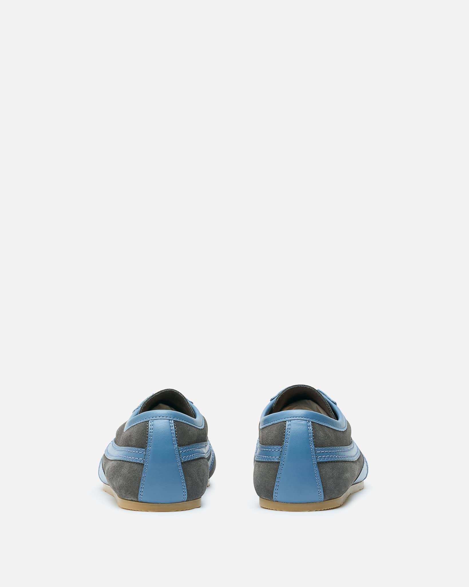 Dries Van Noten Men's Shoes Suede Sneakers in Steel
