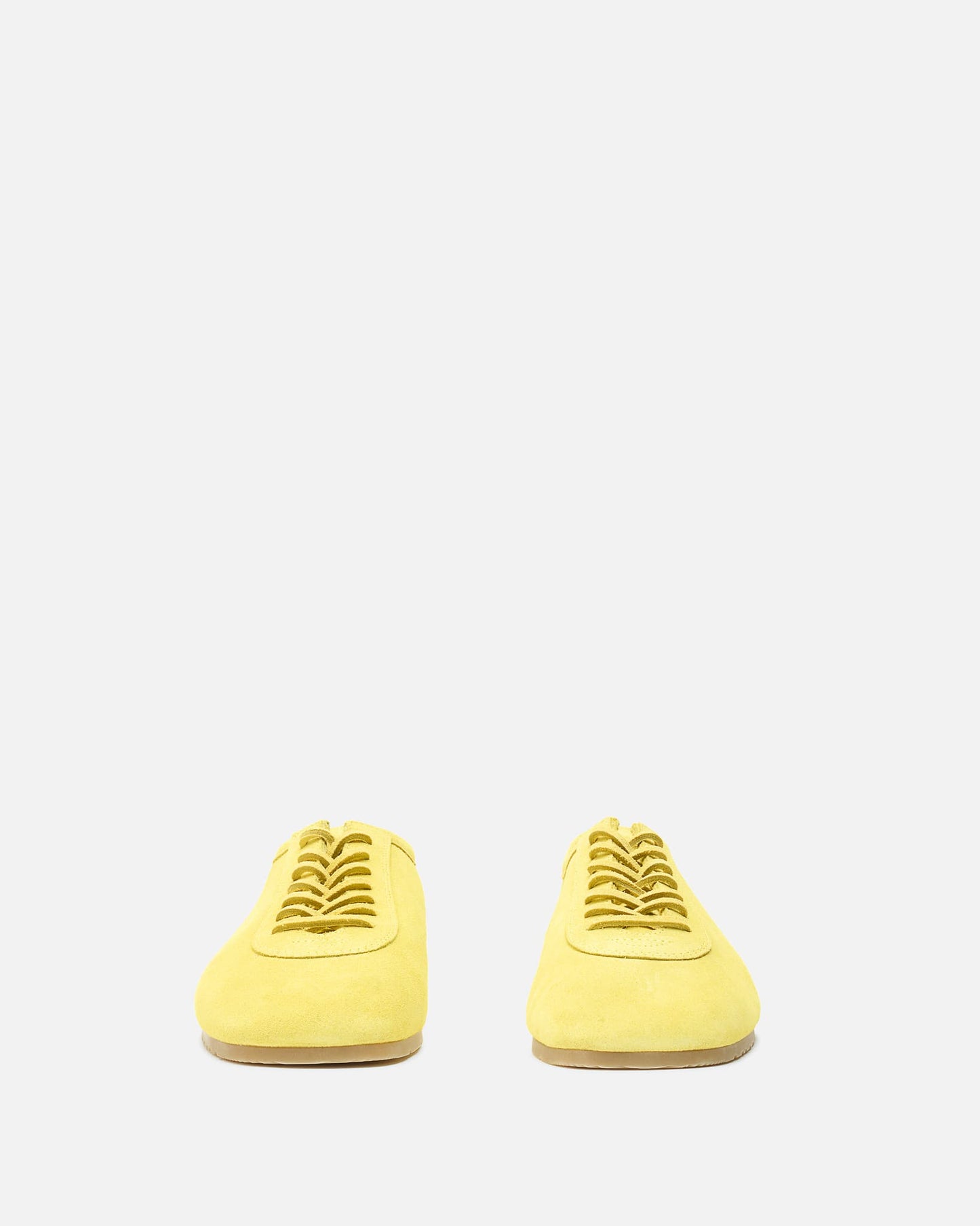 Dries Van Noten Men's Shoes Suede Sneakers in Yellow