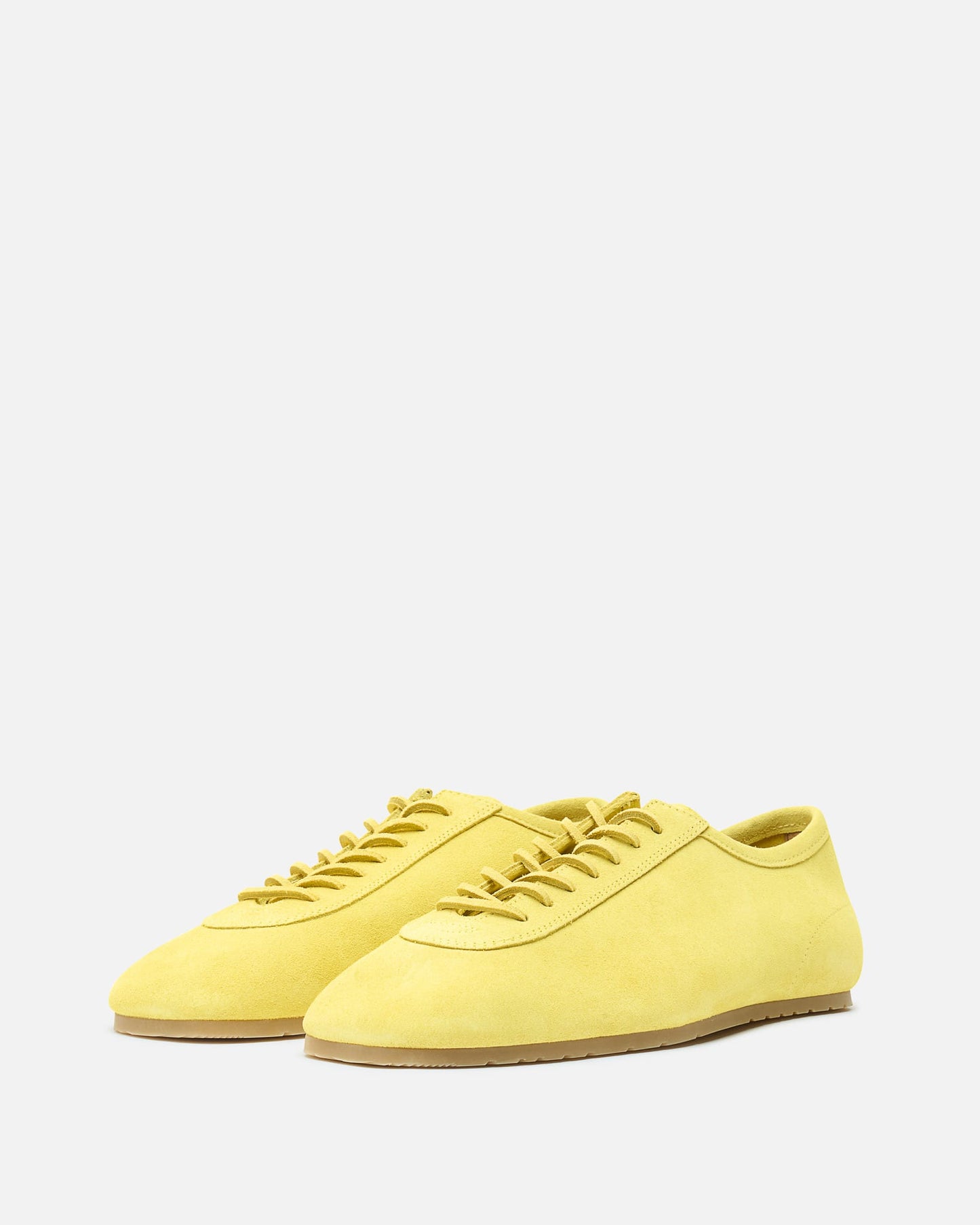 Dries Van Noten Men's Shoes Suede Sneakers in Yellow