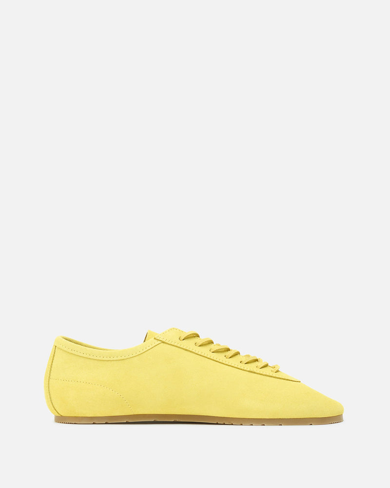 Dries Van Noten Men's Shoes Suede Sneakers in Yellow