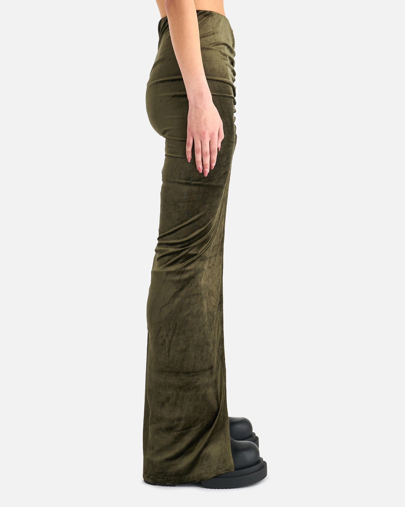 Rick Owens Lilies Women Skirts Svita Skirt in Forest