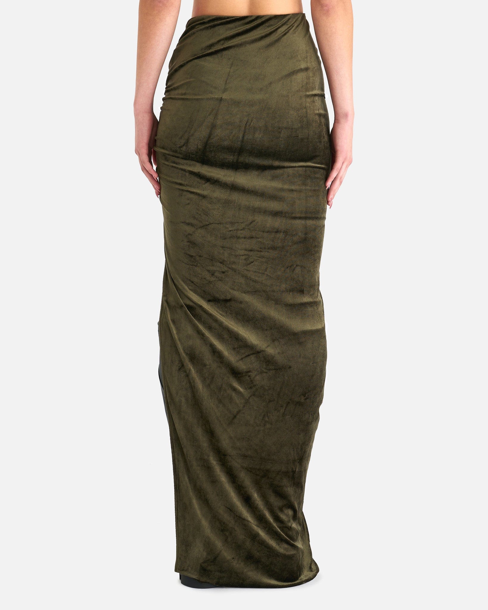 Rick Owens Lilies Women Skirts Svita Skirt in Forest
