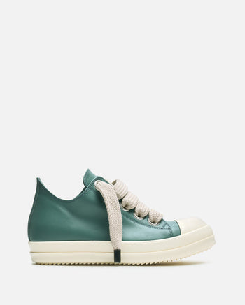 Rick Owens Men's Sneakers SVRN Exclusive Jumbo Lace Low Sneaks in Mouthwash