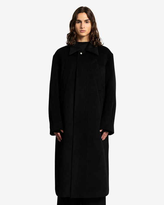 CMMAWEAR Men's Jackets SVRN Exclusive Thalassa Coat in Black