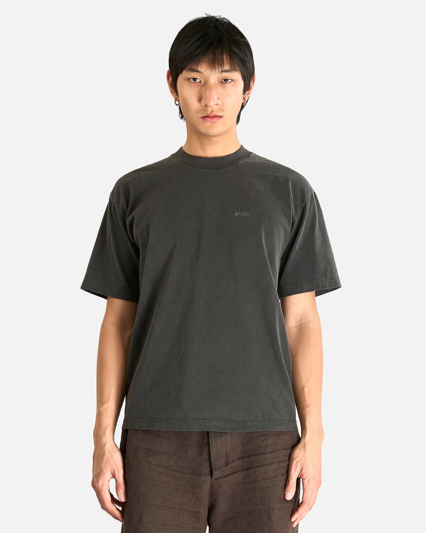 SVRN Men's T-Shirts SVRN Logo T-Shirt in Vintage Black