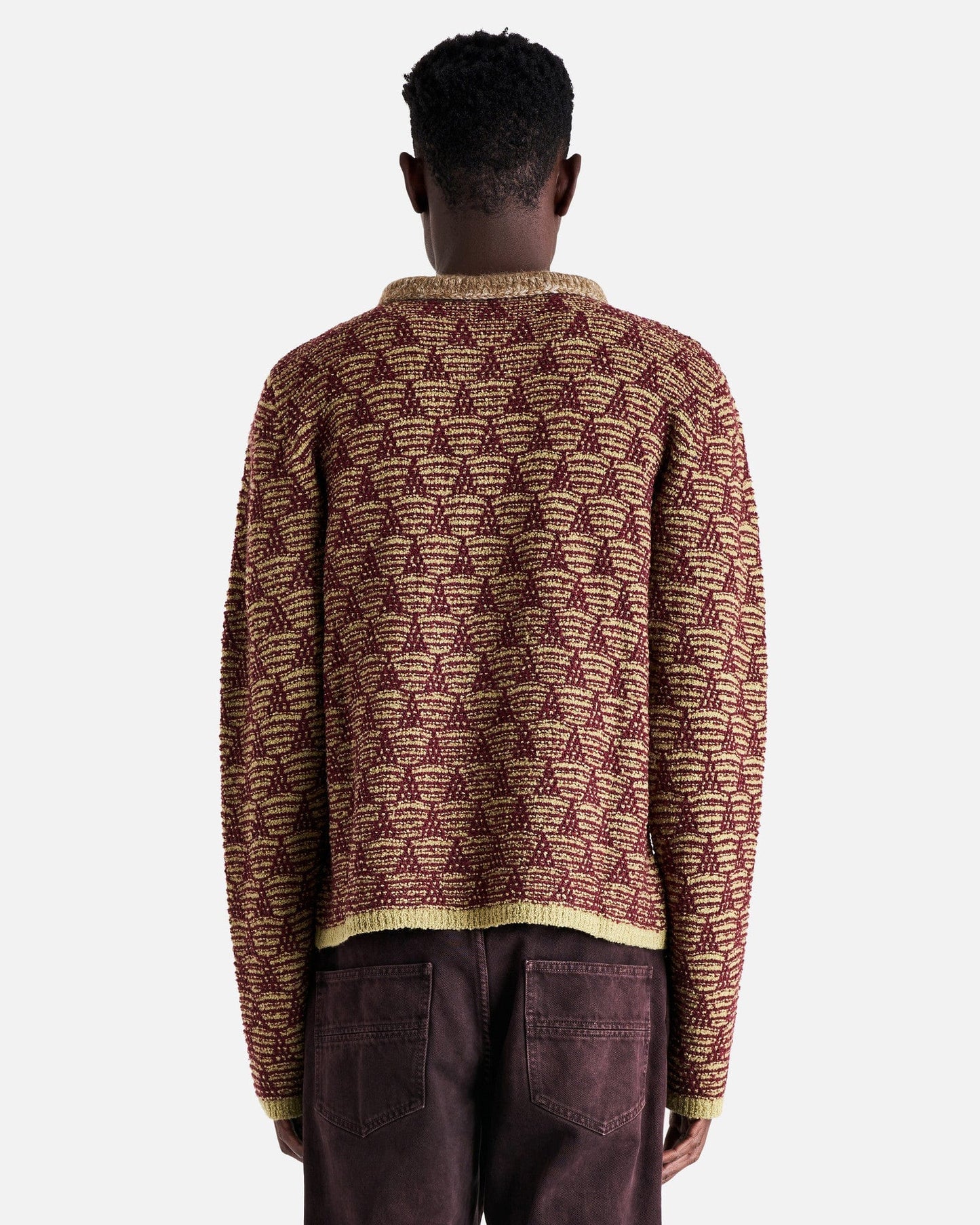 NAMACHEKO Men's Tops Swey Polo in Pistachio