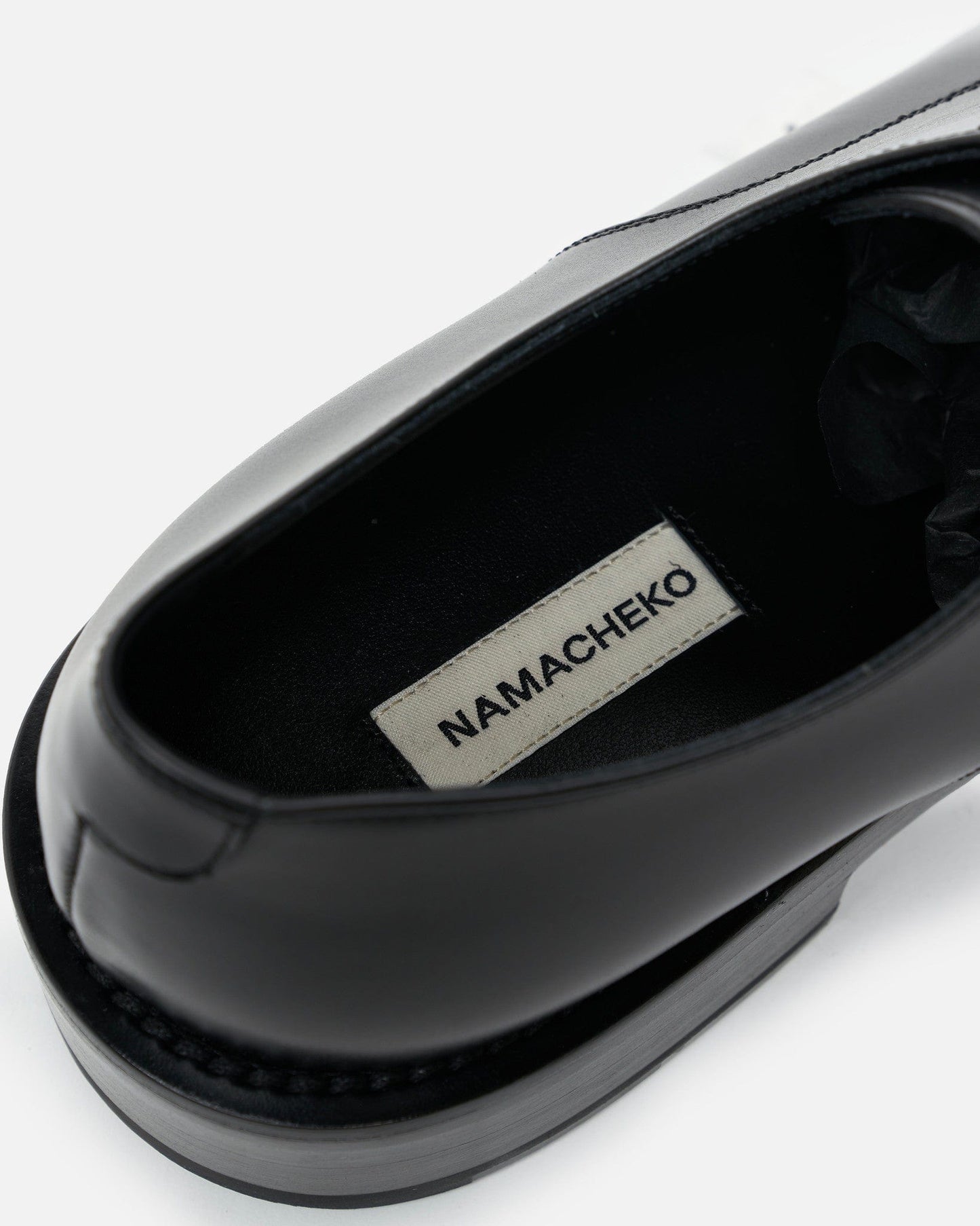 NAMACHEKO Men's Shoes Sweynthill Derby in Black/Box Calf