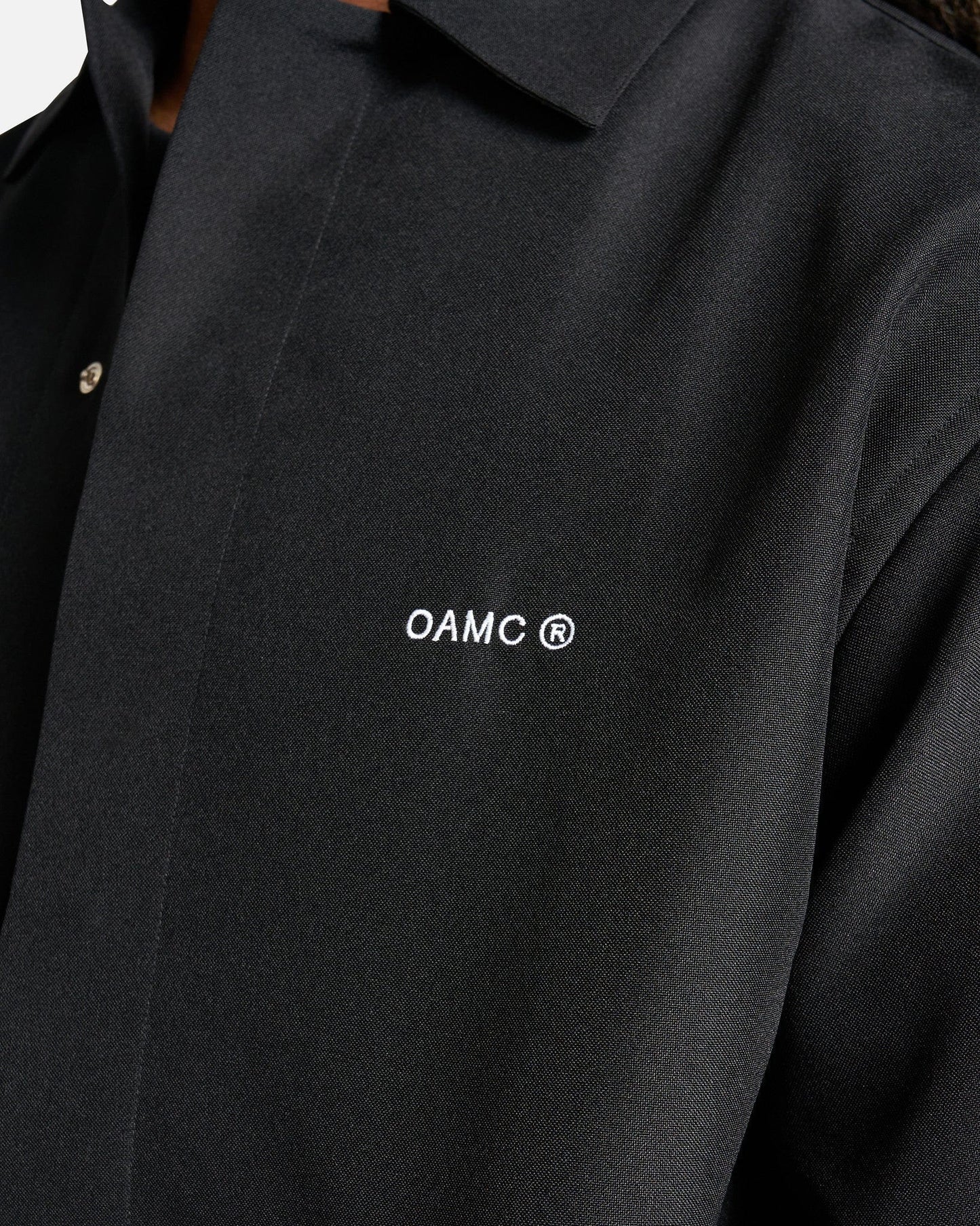 OAMC Men's Shirts System Shirt in Black