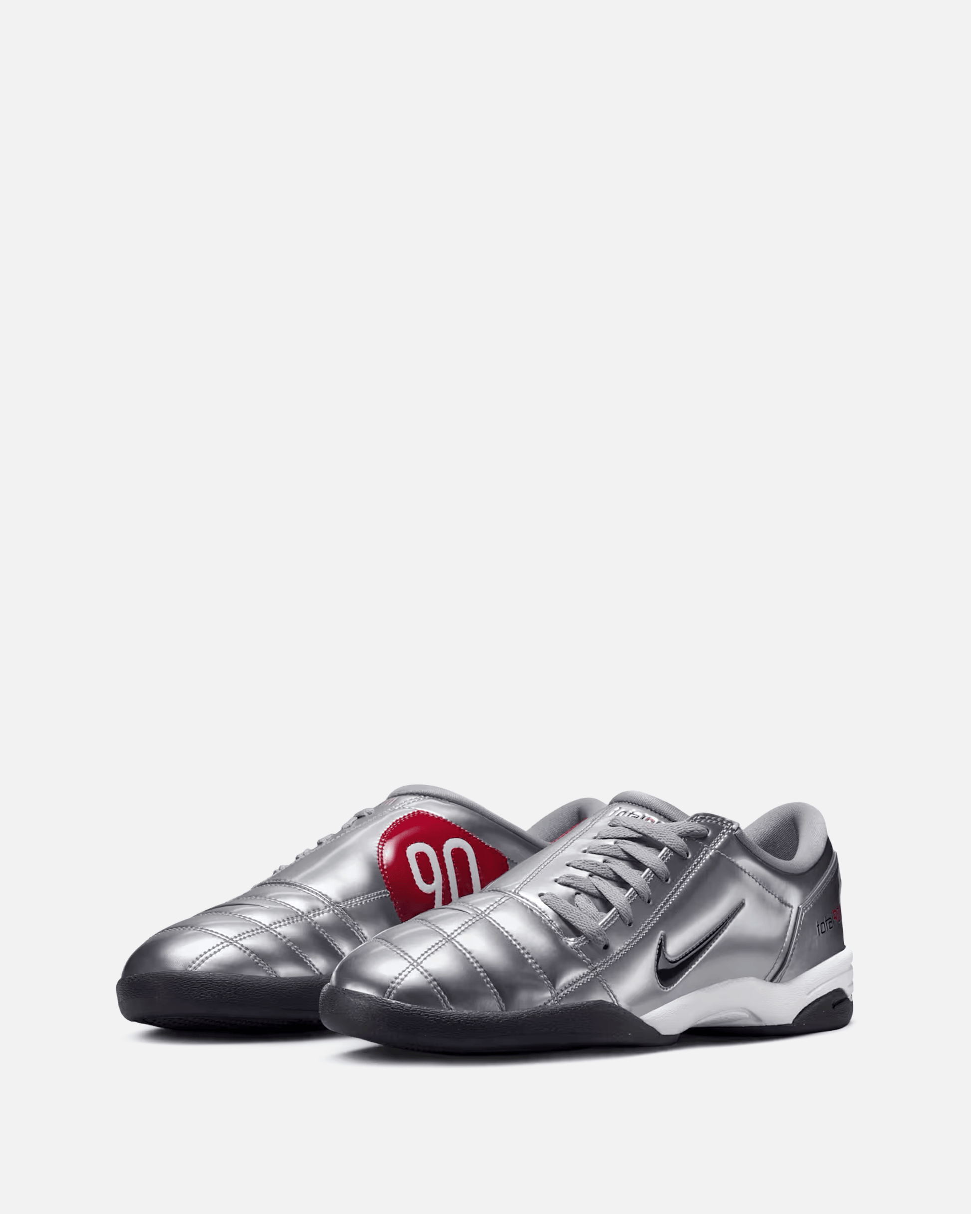Nike Men's Sneakers T90 SP in Metallic Silver/Black