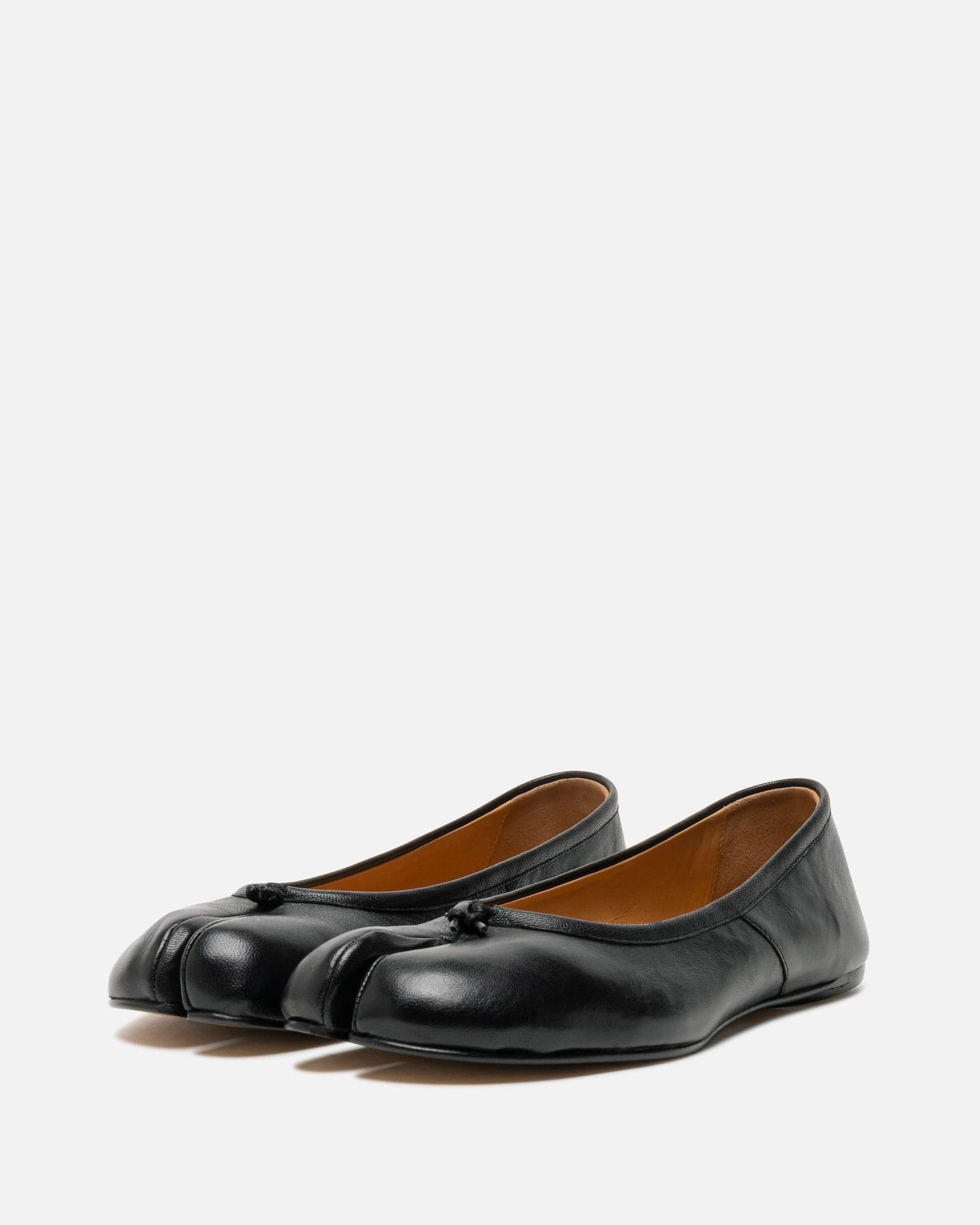Maison Margiela Women Sneakers Tabi Ballerina Flat in Black