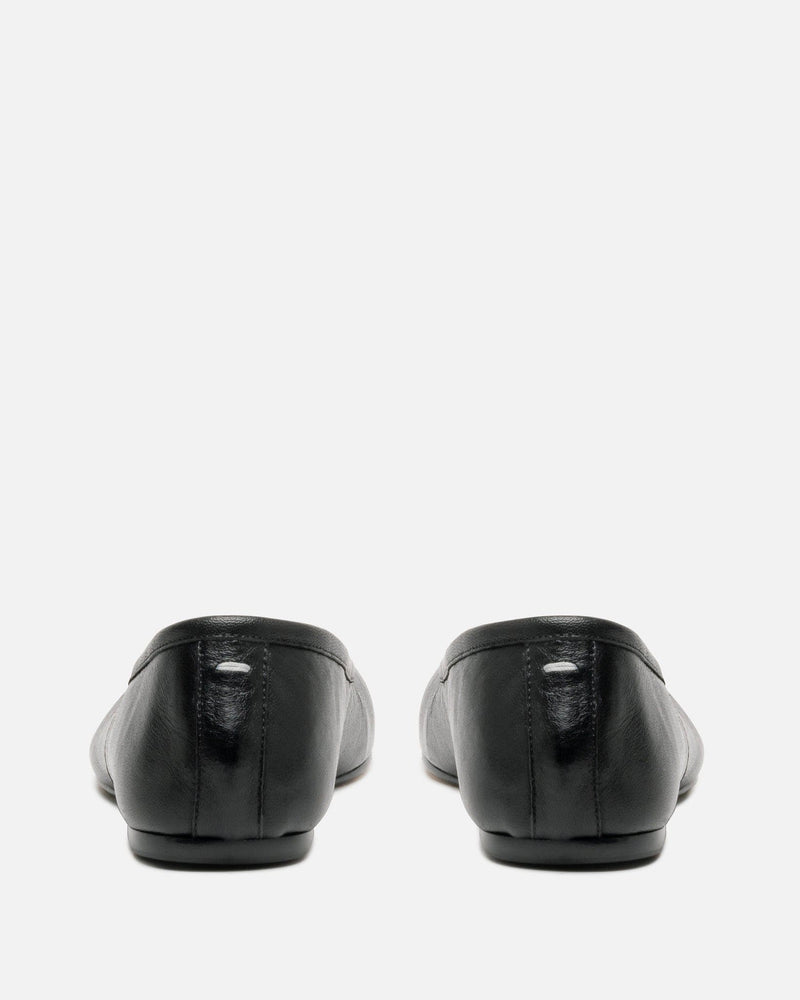 Maison Margiela Women Sneakers Tabi Ballerina Flat in Black