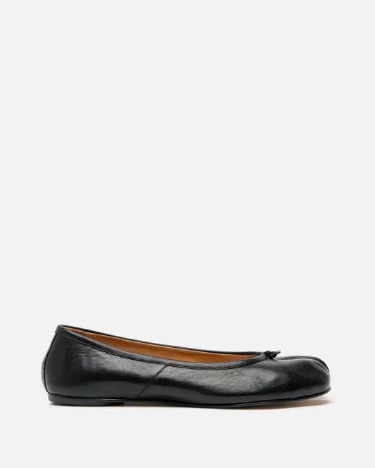 Maison Margiela Women Sneakers Tabi Ballerina Flat in Black