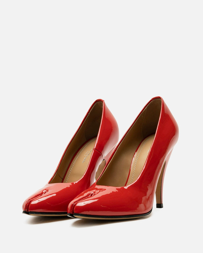 Maison Margiela Women Heels Tabi Pumps in Poppy Red