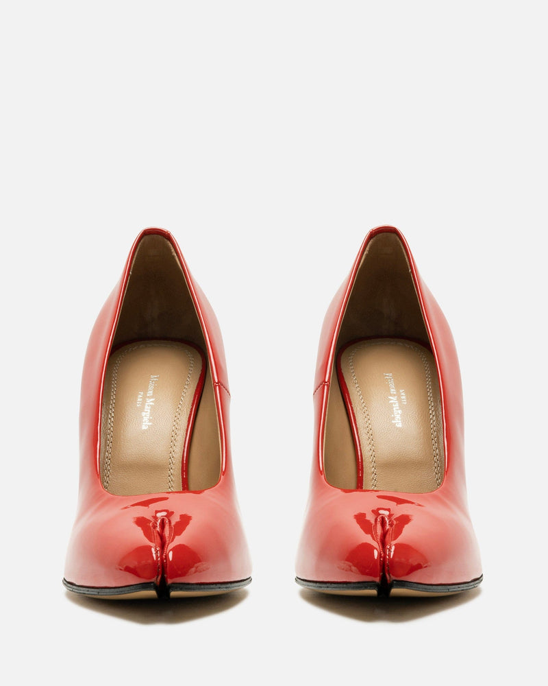 Maison Margiela Women Heels Tabi Pumps in Poppy Red