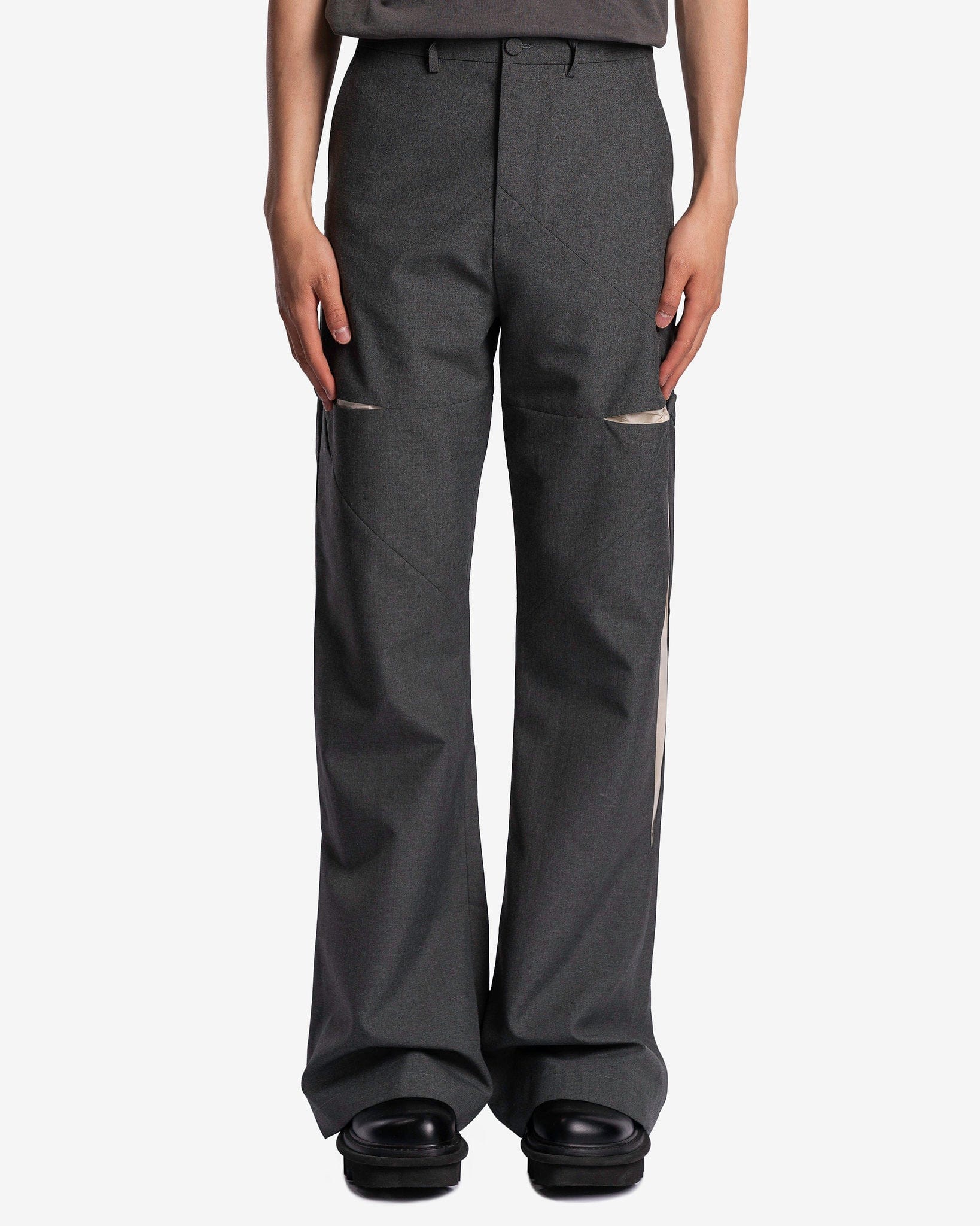 Kusikohc Men's Pants Tailored One Origami Pants in TEA