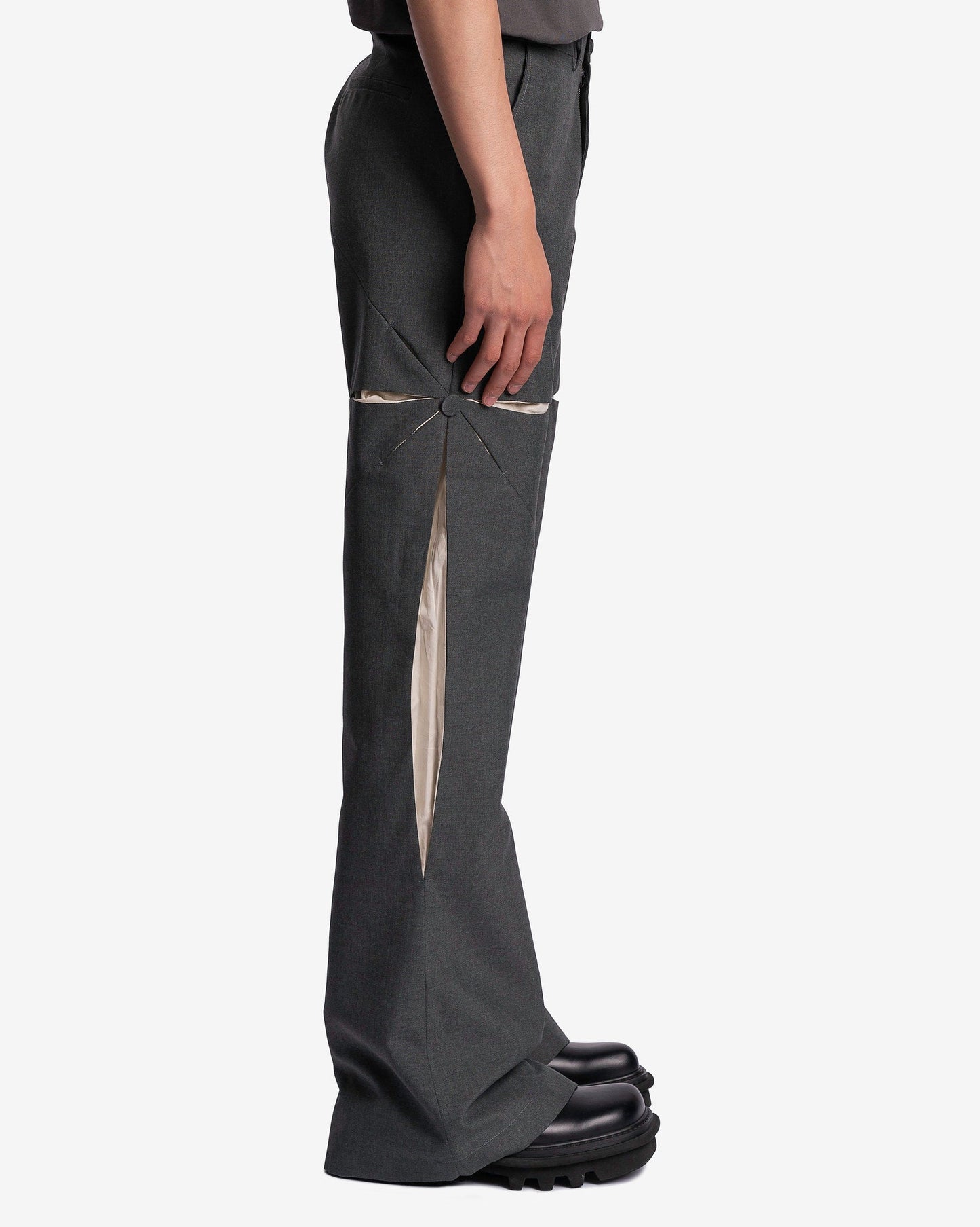 Kusikohc Men's Pants Tailored One Origami Pants in TEA