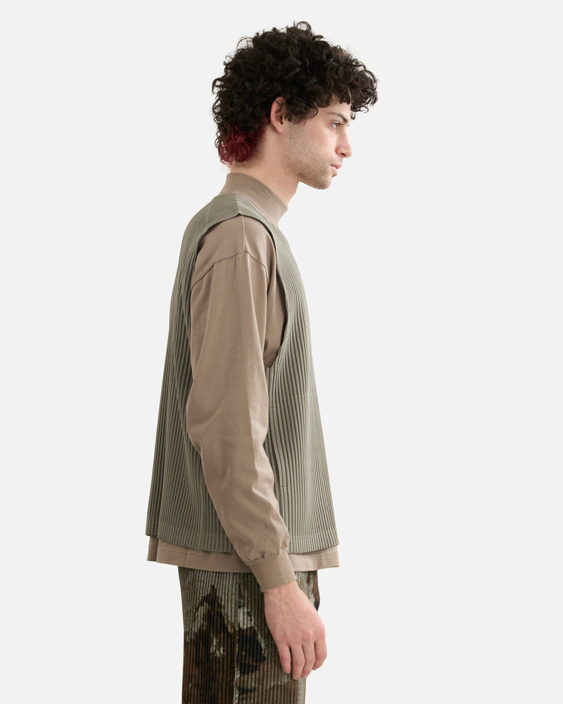 Homme Plissé Issey Miyake Men's Pants Tailored Pleats 2 in Sage Green