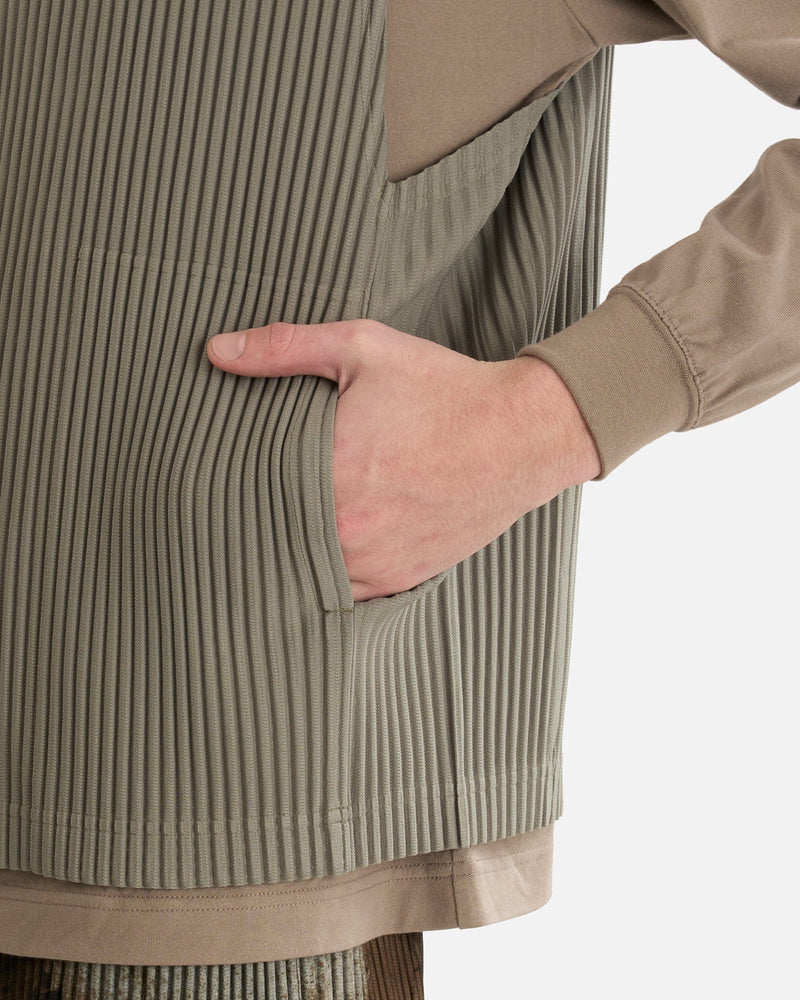 Homme Plissé Issey Miyake Men's Pants Tailored Pleats 2 in Sage Green