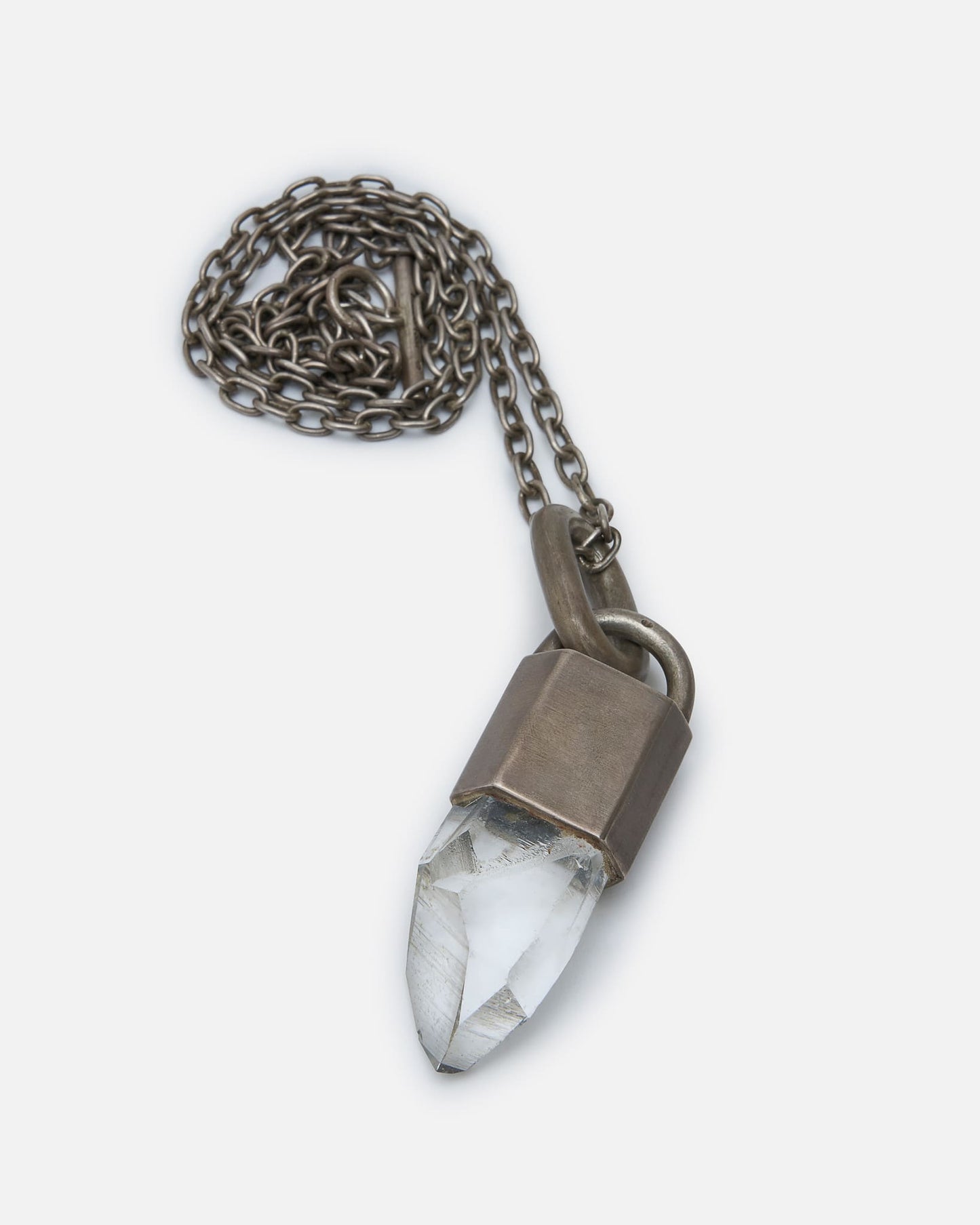 Parts of Four Jewelry OS Talisman Necklace in Linked / Lemurian Quartz / DA, LEM