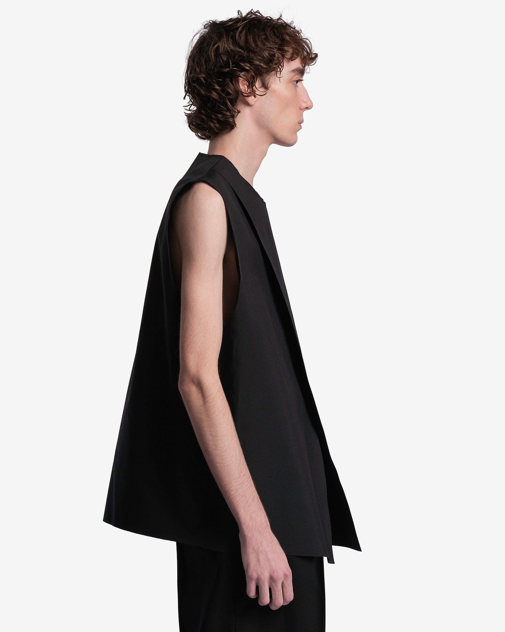 Jil Sander Men's Tops Tank Top in Black