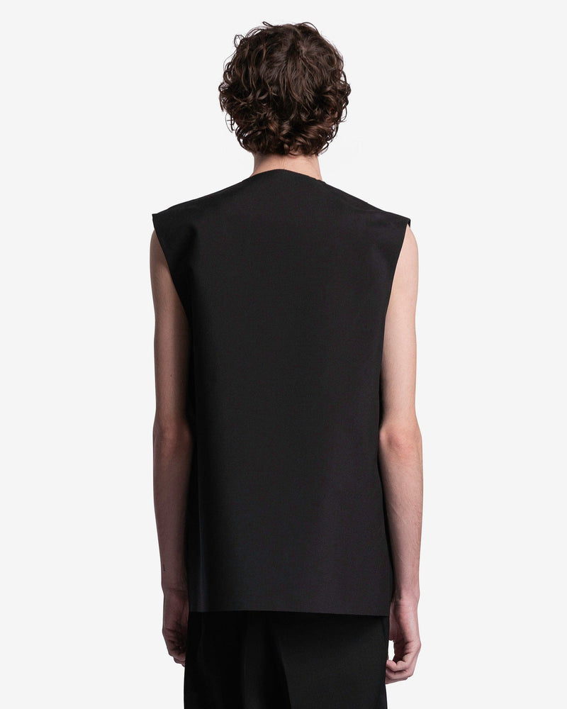 Jil Sander Men's Tops Tank Top in Black