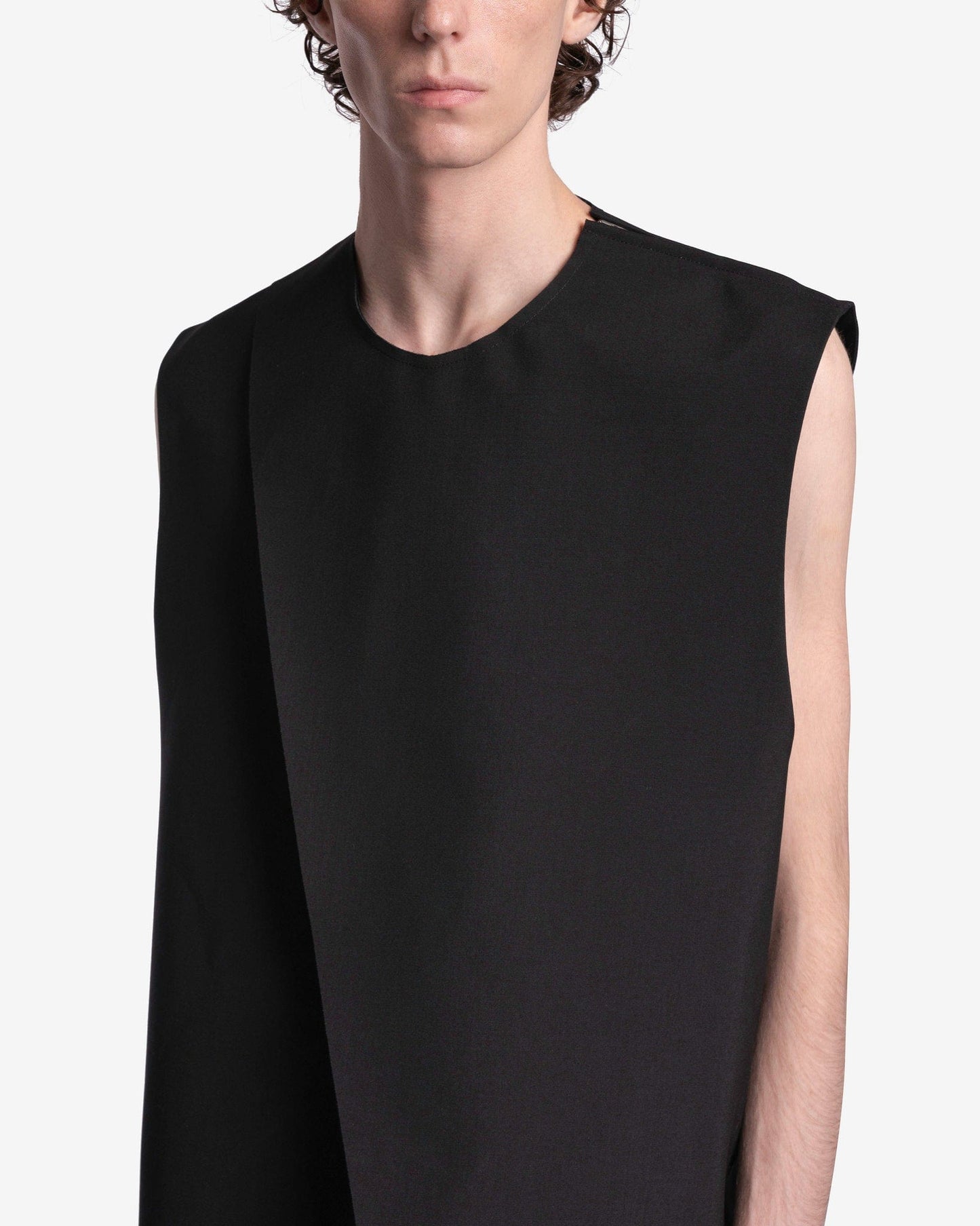 Jil Sander Men's Tops Tank Top in Black