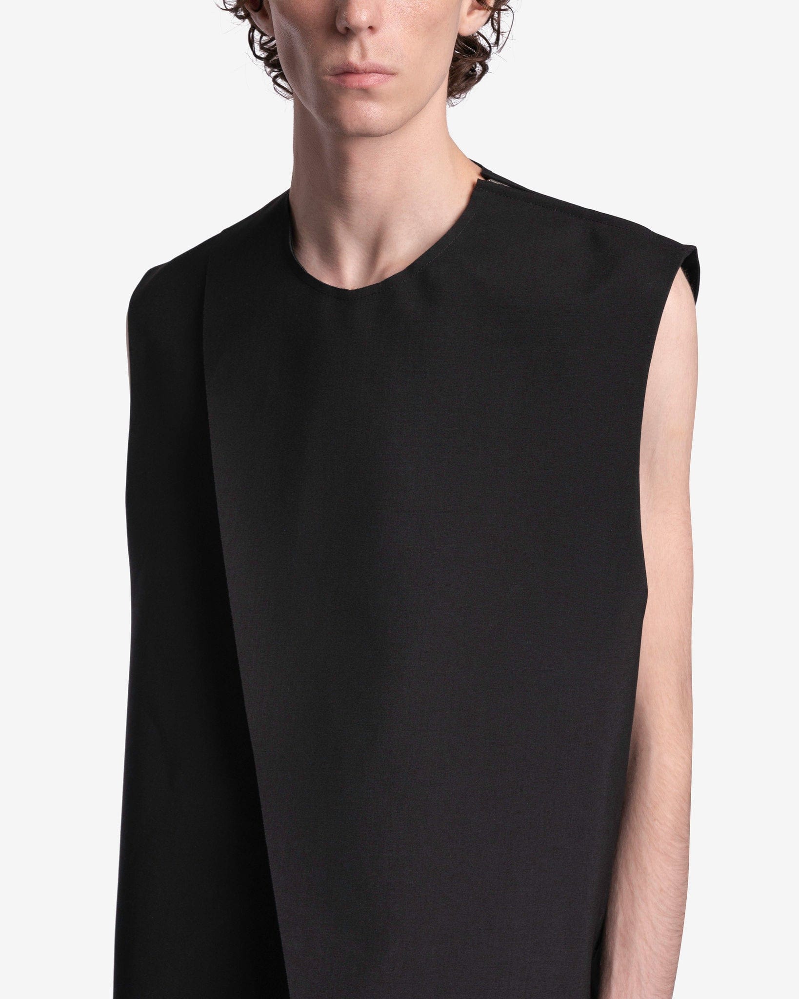 Jil Sander Men's Tops Tank Top in Black